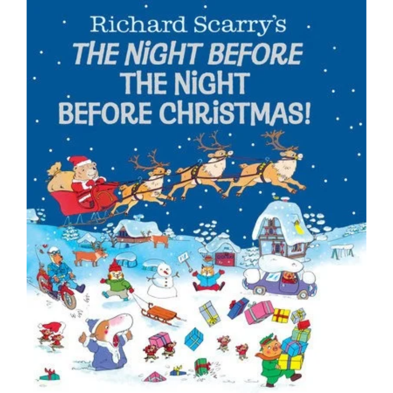 Richard Scarry's The Night Before The Night Before Christmas! by Richard Scarry - Maude Kids Decor
