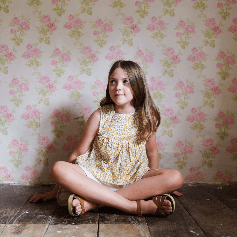 Rosa Sun Top | Bampton Floral by Little Cotton Clothes - Maude Kids Decor