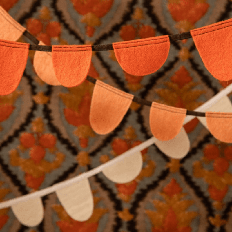 Round Flag Garland by Muskhane - Maude Kids Decor