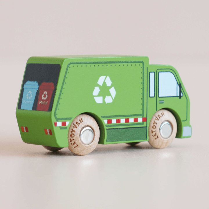 Rudy Wood Waste Truck by Le Toy Van - Maude Kids Decor