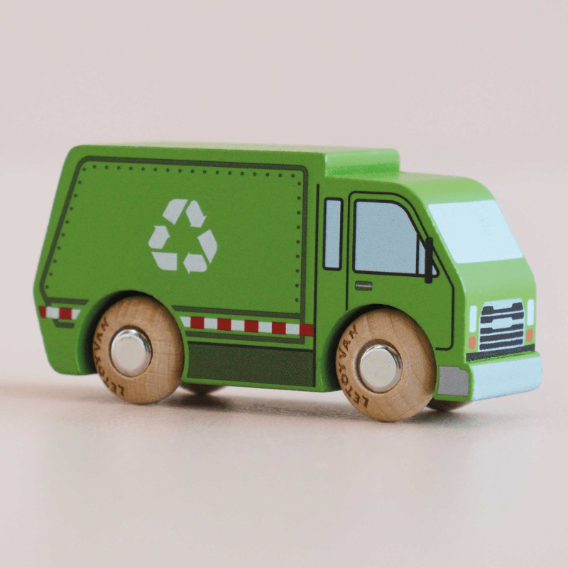 Rudy Wood Waste Truck by Le Toy Van - Maude Kids Decor