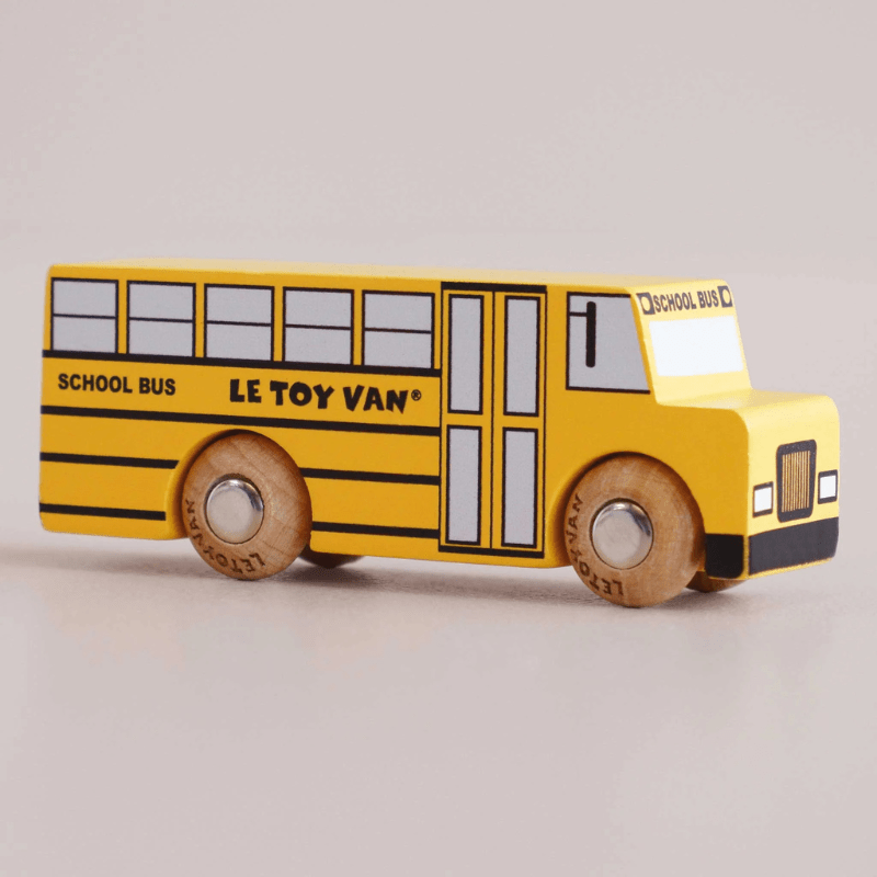 Rufus Wood School Bus by Le Toy Van - Maude Kids Decor