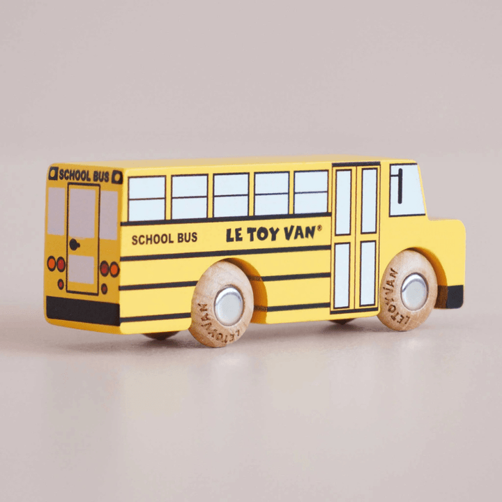 Rufus Wood School Bus by Le Toy Van - Maude Kids Decor