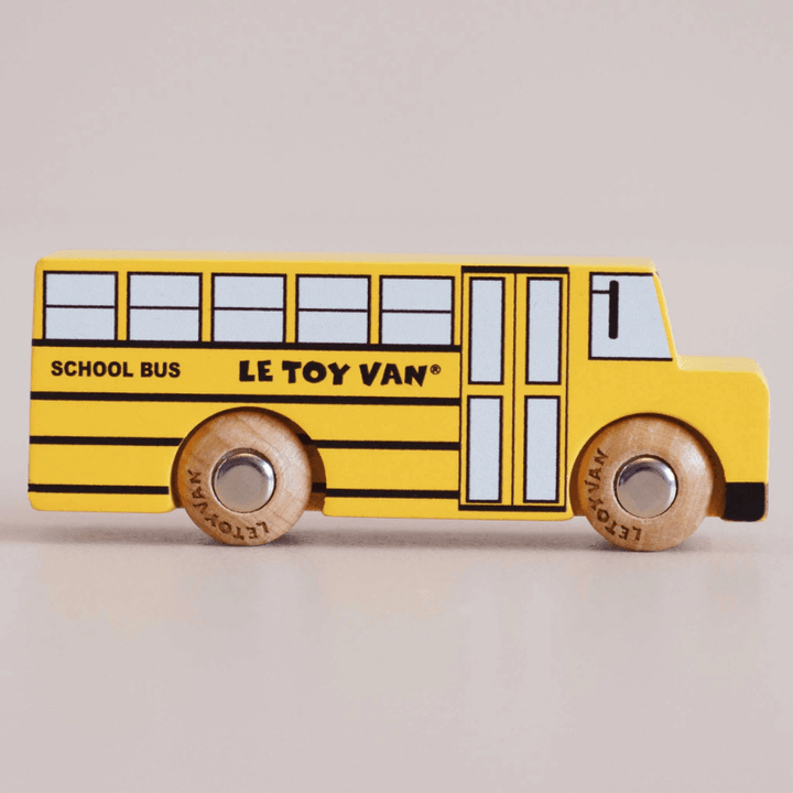 Rufus Wood School Bus by Le Toy Van - Maude Kids Decor