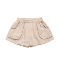 Sadie Shorts | Straw Check by Little Cotton Clothes - Maude Kids Decor