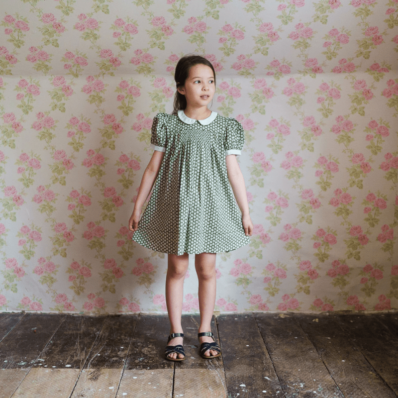 Sally Dress | Pembroke Floral by Little Cotton Clothes - Maude Kids Decor