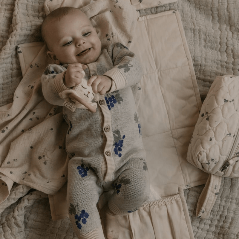Satin Quilted Change To Go Mat by Garbo &amp; Friends - Maude Kids Decor