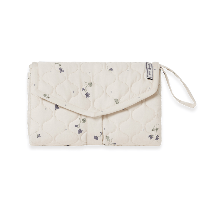 Satin Quilted Change To Go Mat by Garbo &amp; Friends - Maude Kids Decor