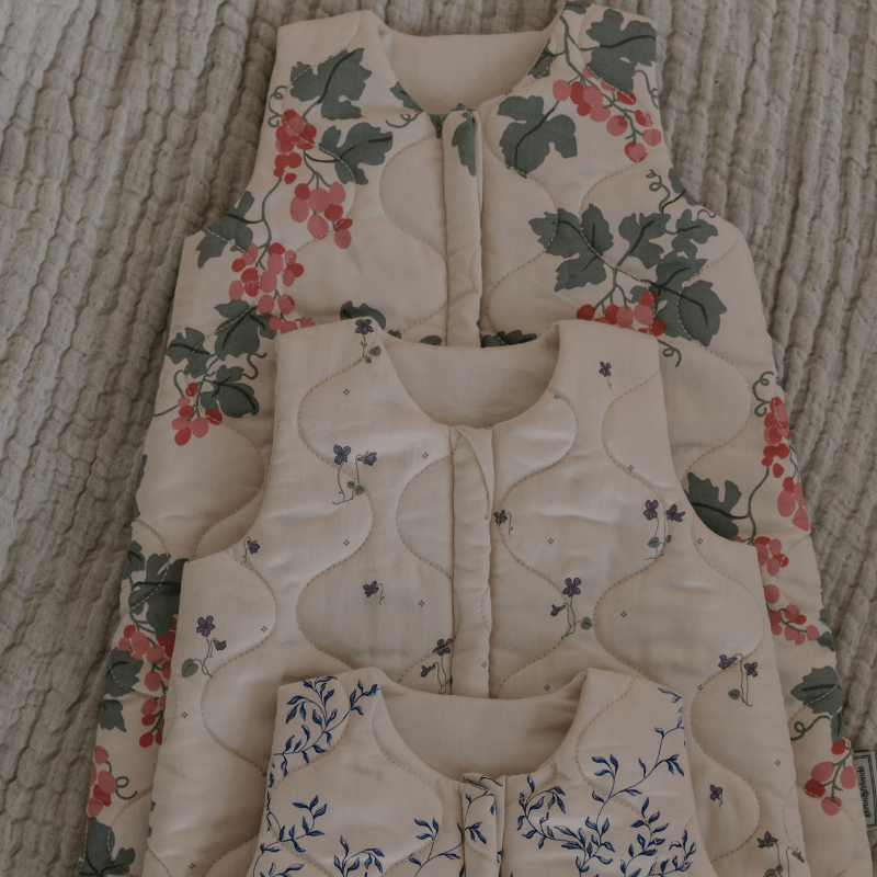 Satin Quilted Sleeping Bag by Garbo &amp; Friends - Maude Kids Decor