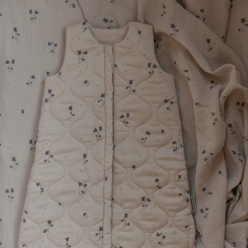 Satin Quilted Sleeping Bag by Garbo &amp; Friends - Maude Kids Decor