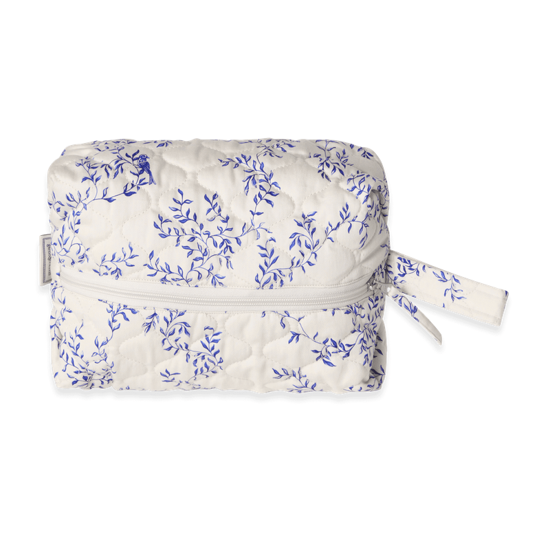 Satin Quilted Toiletry Bag | Medium by Garbo &amp; Friends - Maude Kids Decor