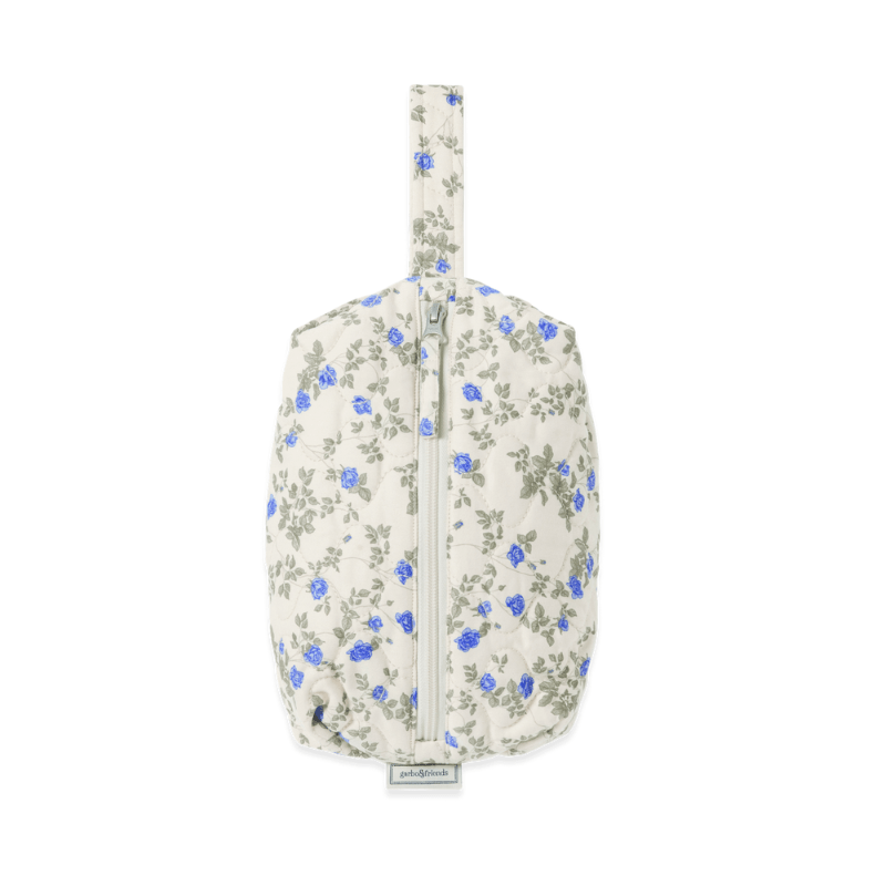 Satin Quilted Toiletry Bag | Medium by Garbo &amp; Friends - Maude Kids Decor