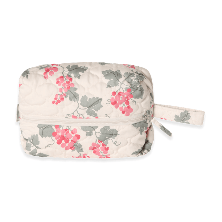Satin Quilted Toiletry Bag | Medium by Garbo &amp; Friends - Maude Kids Decor