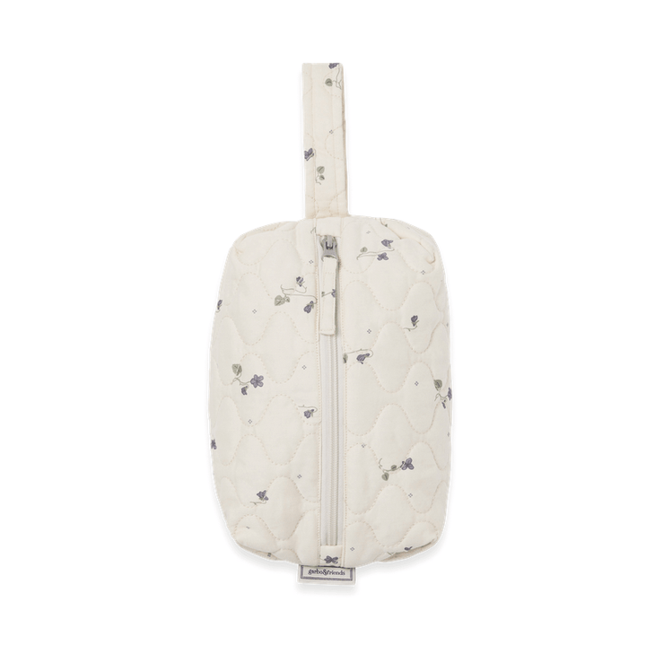 Satin Quilted Toiletry Bag | Medium by Garbo &amp; Friends - Maude Kids Decor