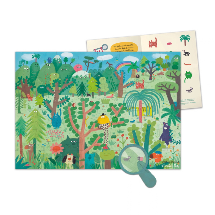Schmouks Wonderful World Puzzle - 48 Piece Puzzle by Moulin Roty - Maude Kids Decor