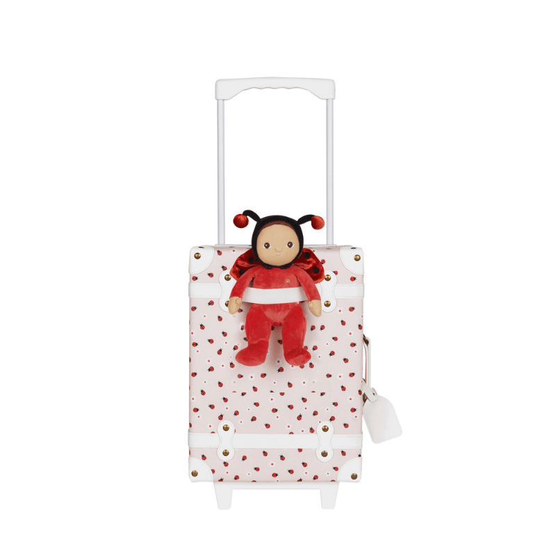 See - Ya Suitcase | Ladybug by Olliella - Maude Kids Decor