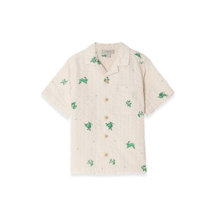 Seersucker Baby Shirt by Garbo &amp; Friends - Maude Kids Decor