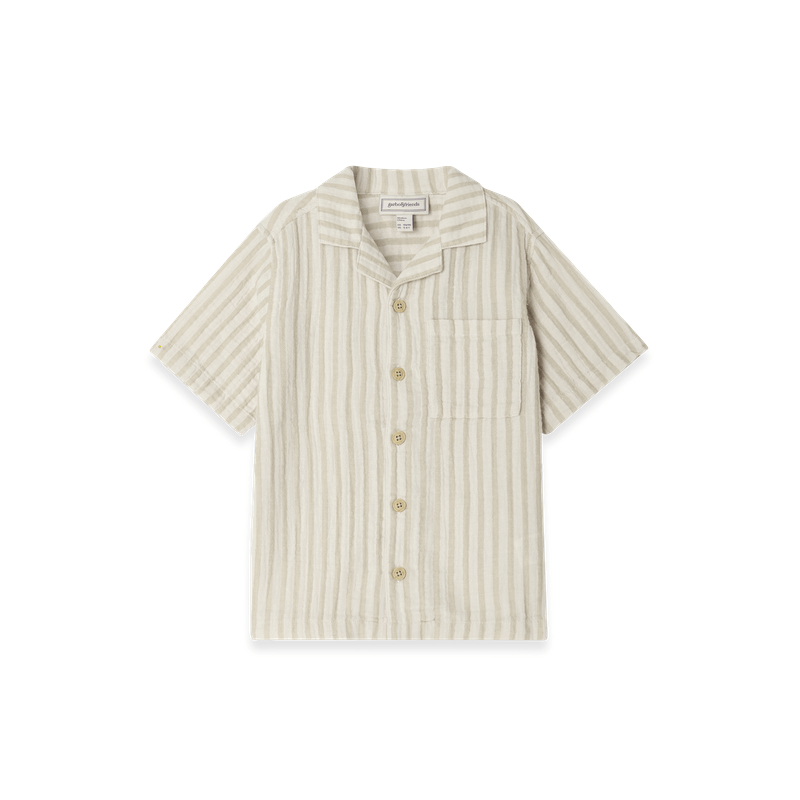 Seersucker Baby Shirt by Garbo &amp; Friends - Maude Kids Decor