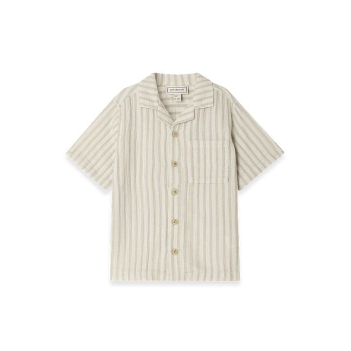 Seersucker Baby Shirt by Garbo &amp; Friends - Maude Kids Decor