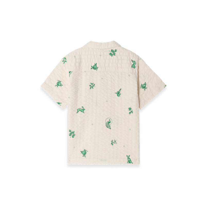 Seersucker Baby Shirt by Garbo &amp; Friends - Maude Kids Decor