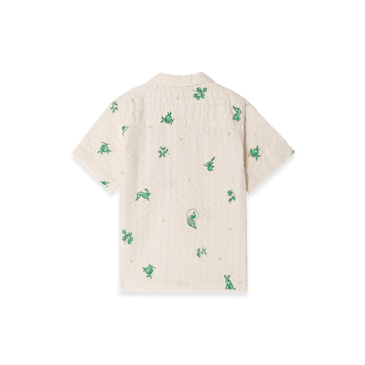 Seersucker Baby Shirt by Garbo &amp; Friends - Maude Kids Decor