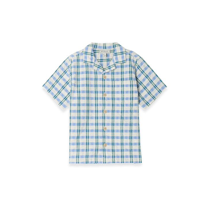 Seersucker Baby Shirt by Garbo &amp; Friends - Maude Kids Decor