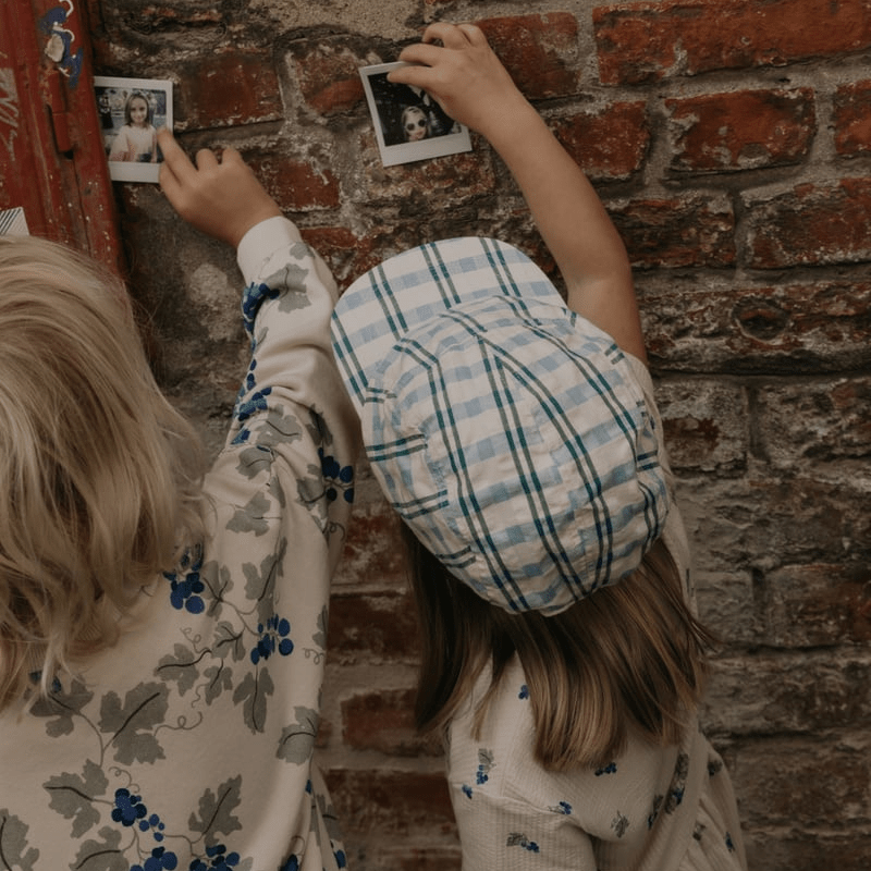 Seersucker Cap by Garbo & Friends - Maude Kids Decor