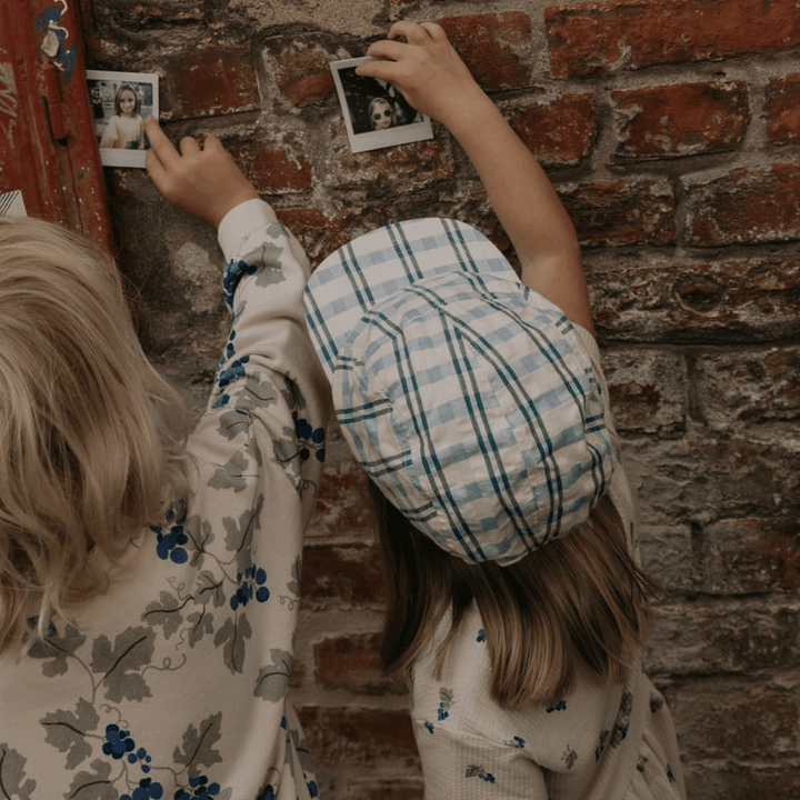 Seersucker Cap by Garbo &amp; Friends - Maude Kids Decor