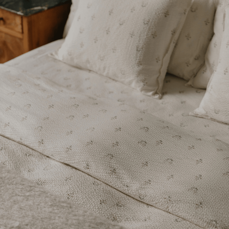 Seersucker Double Duvet Cover | La Fraise by Garbo &amp; Friends - Maude Kids Decor