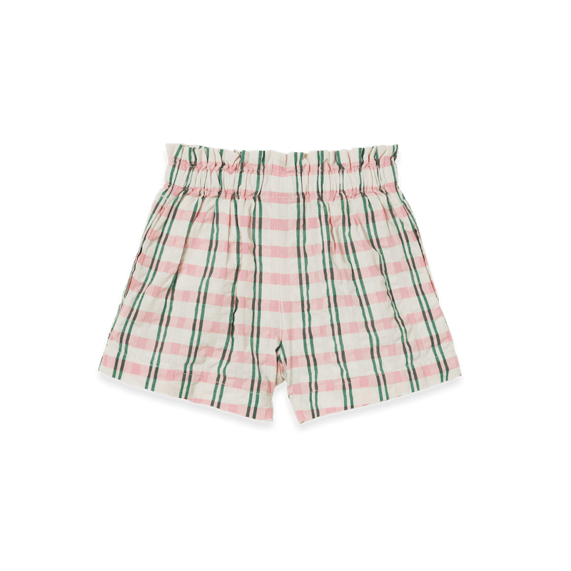 Seersucker Paperbag Shorts by Garbo & Friends - Maude Kids Decor