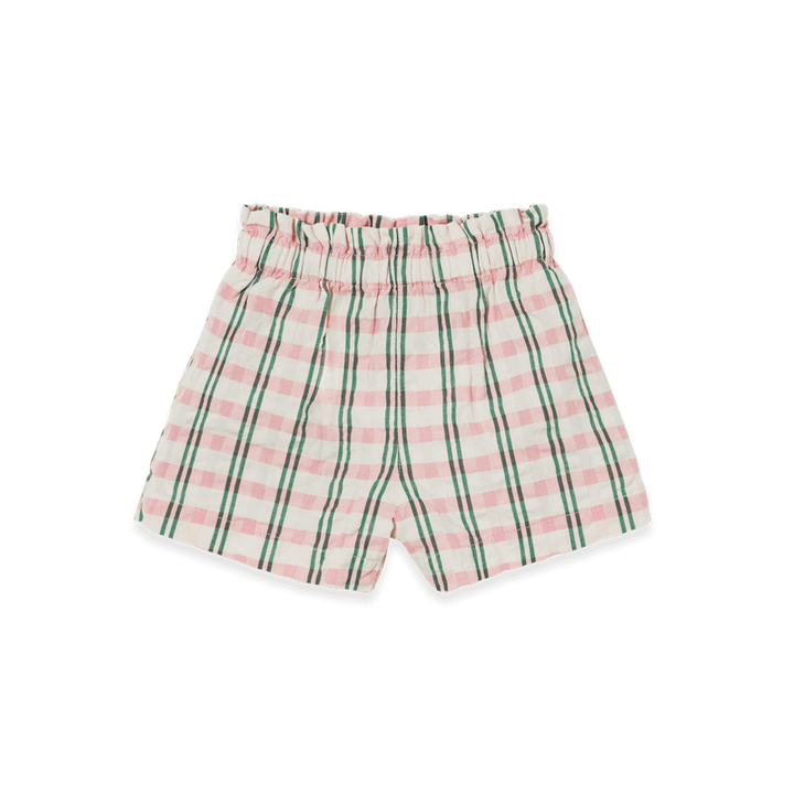 Seersucker Paperbag Shorts by Garbo &amp; Friends - Maude Kids Decor