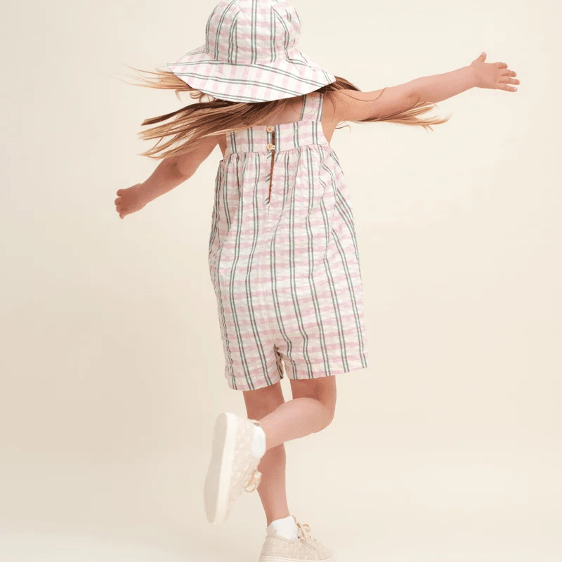 Seersucker Playsuit by Garbo & Friends - Maude Kids Decor
