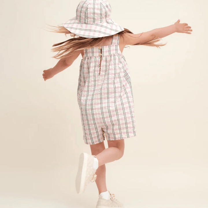 Seersucker Playsuit by Garbo &amp; Friends - Maude Kids Decor