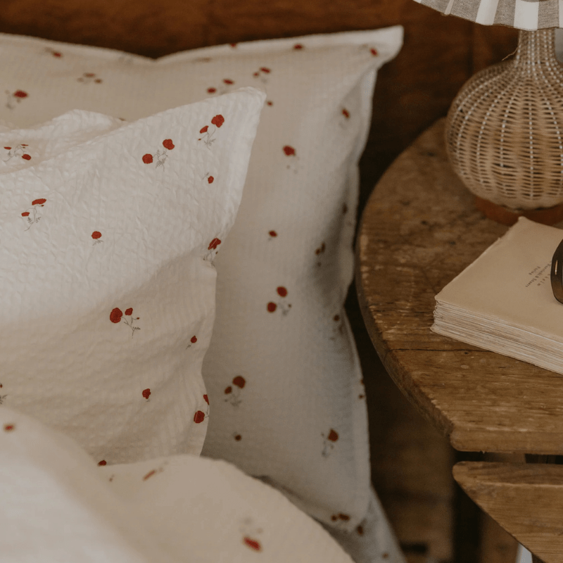 Seersucker Single Pillowcase | Poppy by Garbo &amp; Friends - Maude Kids Decor