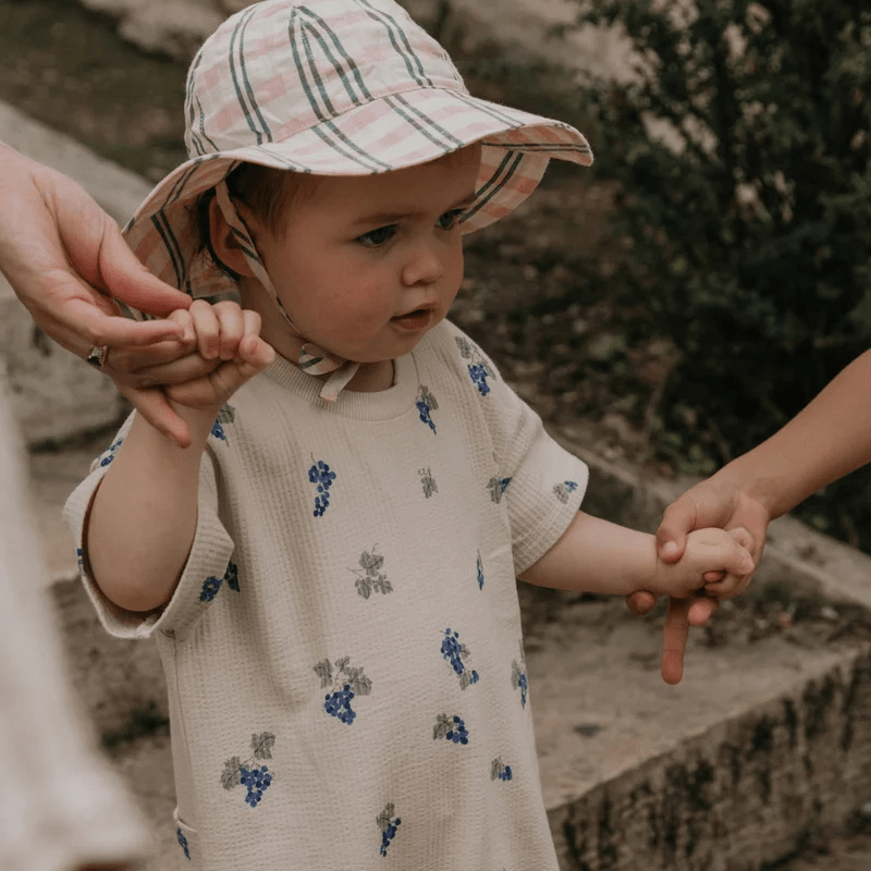 Seersucker Sun Hat by Garbo &amp; Friends - Maude Kids Decor