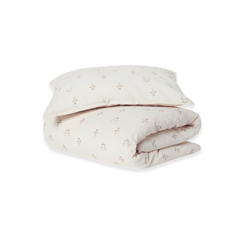 Seersucker Toddler Bed Set | La Fraise by Garbo & Friends - Maude Kids Decor