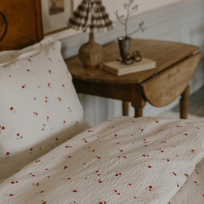 Seersucker Twin Duvet Cover | Poppy by Garbo &amp; Friends - Maude Kids Decor