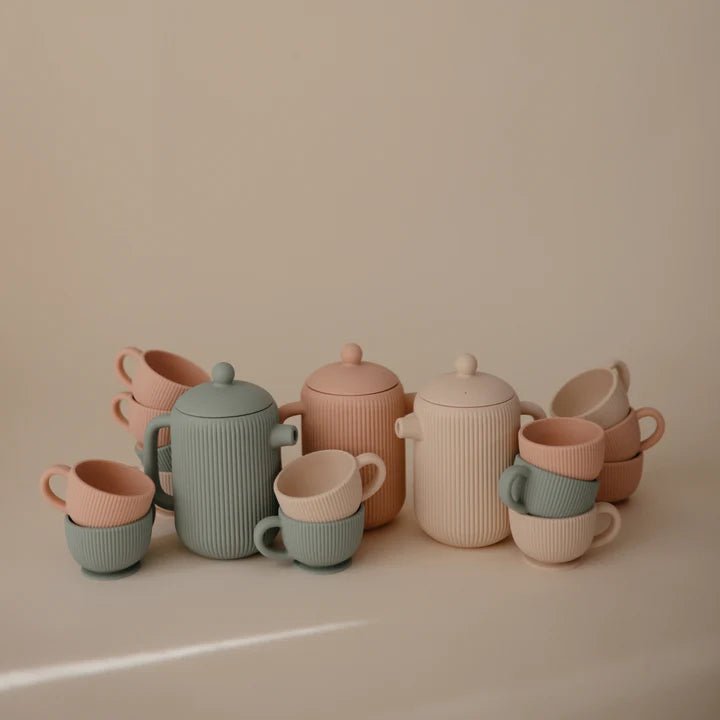 Silicone Tea Play Set by Mushie - Maude Kids Decor