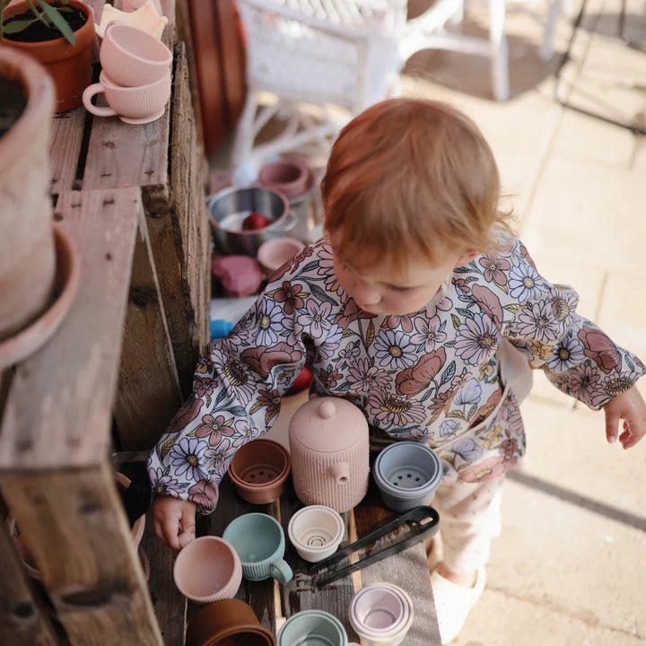 Silicone Tea Play Set by Mushie - Maude Kids Decor