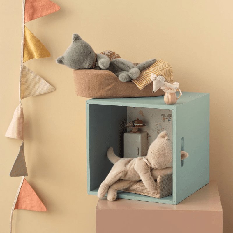 Sleeping Kitten Plush | Small by Maileg - Maude Kids Decor