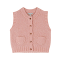 Sleeveless Cardigan | Rose by Émile et Ida - Maude Kids Decor