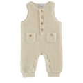 Sleeveless Sherpa Jumpsuit | Ecru by Émile et Ida - Maude Kids Decor
