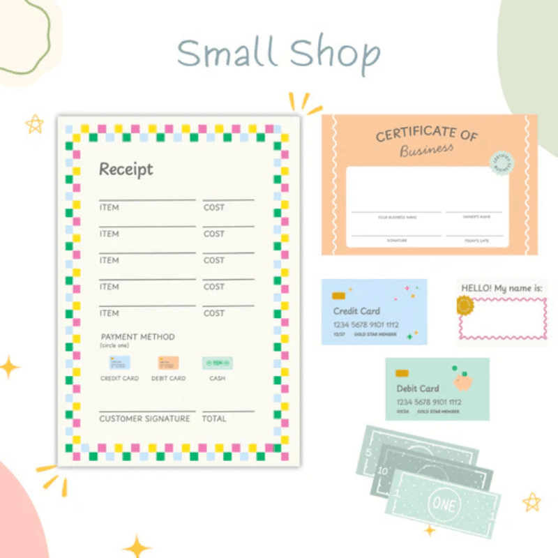 Small Shop Activity Set by Swingly - Maude Kids Decor