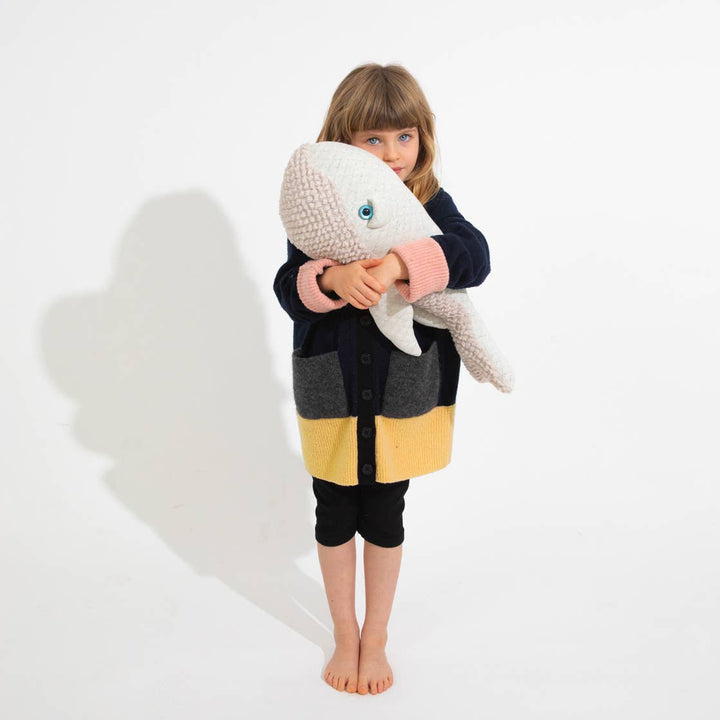 Small Whale Stuffed Animal by Big Stuffed - Maude Kids Decor