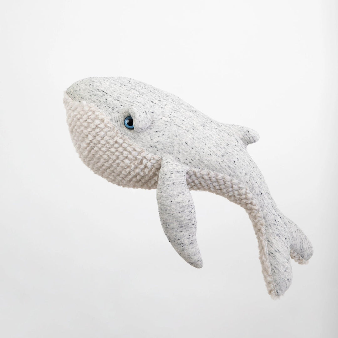 Small Whale Stuffed Animal by Big Stuffed - Maude Kids Decor