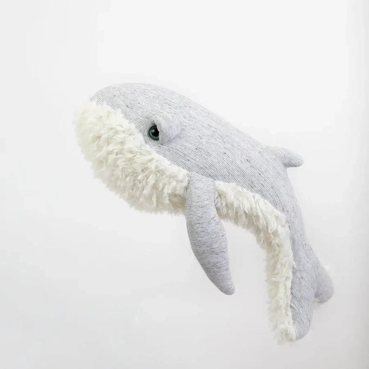 Small Whale Stuffed Animal by Big Stuffed - Maude Kids Decor