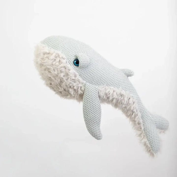 Small Whale Stuffed Animal by Big Stuffed - Maude Kids Decor