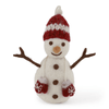 Snowman with Hat and Mittens Christmas Ornament by Én Gry & Sif - Maude Kids Decor