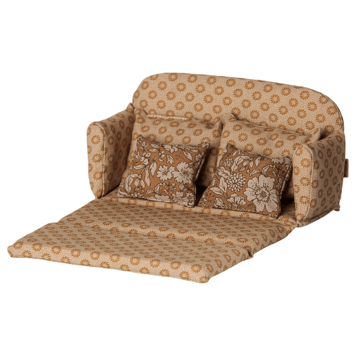 Sofa Bed, Mouse | Large Ocher by Maileg - Maude Kids Decor