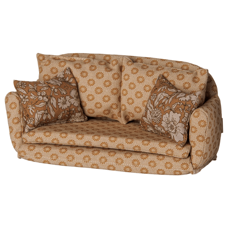Sofa Bed, Mouse | Large Ocher by Maileg - Maude Kids Decor